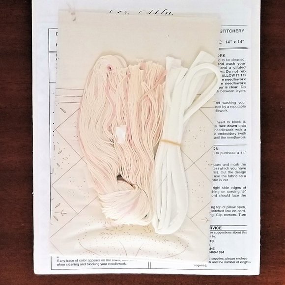 Stitchery Needlepoint Elsa Williams Pillow Kit NEW - Picture 5 of 5